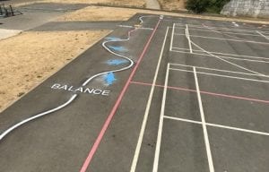 St Josephs RC Primary - playground markings