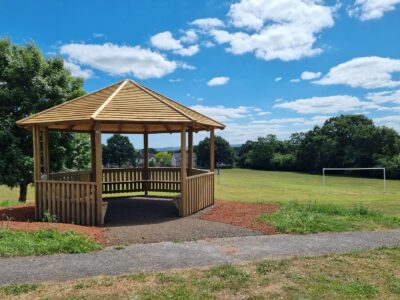 Gazebo 5m with rubber mulch floor(Silverton)