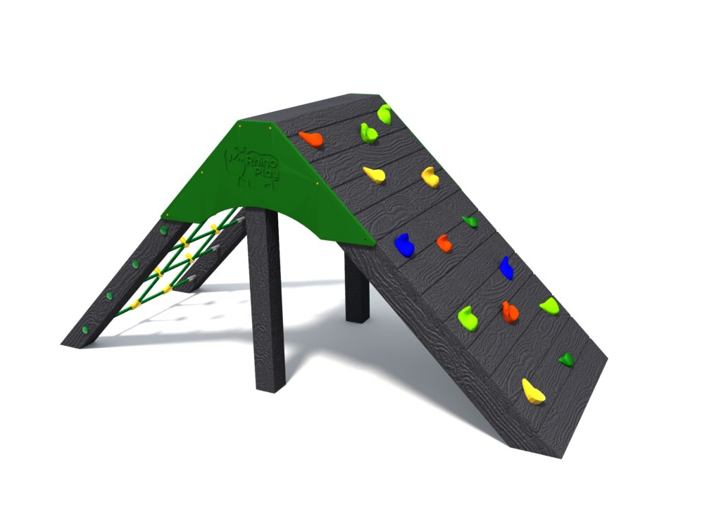 Recycled Plastic Ramp & Net | Playground Equipment