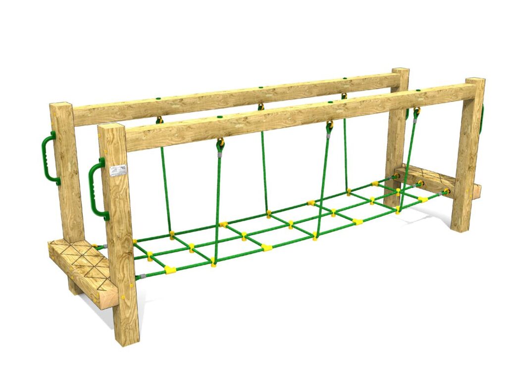 Eyfs Rope Rope Bridge | Trim Trails | Play Equipment | Rhino Play